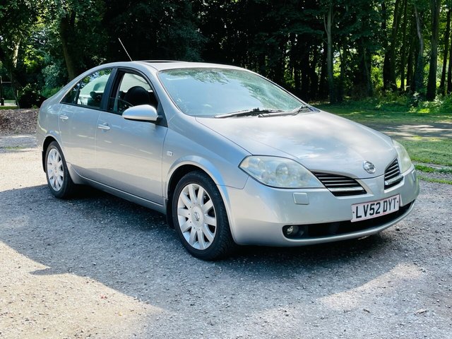 2002 52 Nissan Primera 2.0 T-SPEC 4d 139 BHP