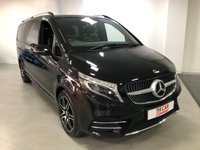 USED 2020 69 MERCEDES-BENZ V-CLASS 2.0 V 300 D AMG LINE XL 5d 236 BHP * VAT QUALIFYING * PRIVACY GLASS * CLIMATE  CONTROL * PARKING SENSORS * NAVIGATION * LEATHER * 19 INCH ALLOYS * 8 SEATS *