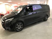 USED 2020 69 MERCEDES-BENZ V-CLASS 2.0 V 300 D AMG LINE XL 5d 236 BHP * VAT QUALIFYING * PRIVACY GLASS * CLIMATE  CONTROL * PARKING SENSORS * NAVIGATION * LEATHER * 19 INCH ALLOYS * 8 SEATS *