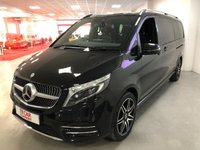 USED 2020 69 MERCEDES-BENZ V-CLASS 2.0 V 300 D AMG LINE XL 5d 236 BHP * VAT QUALIFYING * PRIVACY GLASS * CLIMATE  CONTROL * PARKING SENSORS * NAVIGATION * LEATHER * 19 INCH ALLOYS * 8 SEATS *