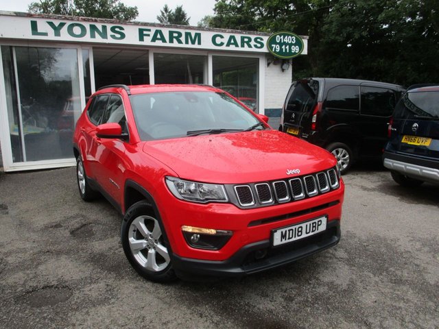 2018 18 Jeep Compass 1.4 MULTIAIR II LONGITUDE 5d 140 BHP