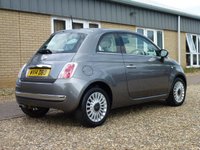 USED 2014 14 FIAT 500 1.2 LOUNGE 3d 69 BHP www.suffolkcarcentre.co.uk - Located a Reydon