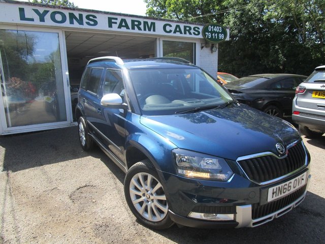 2016 66 Skoda Yeti Outdoor 1.2 SE TSI DSG 5d 109 BHP
