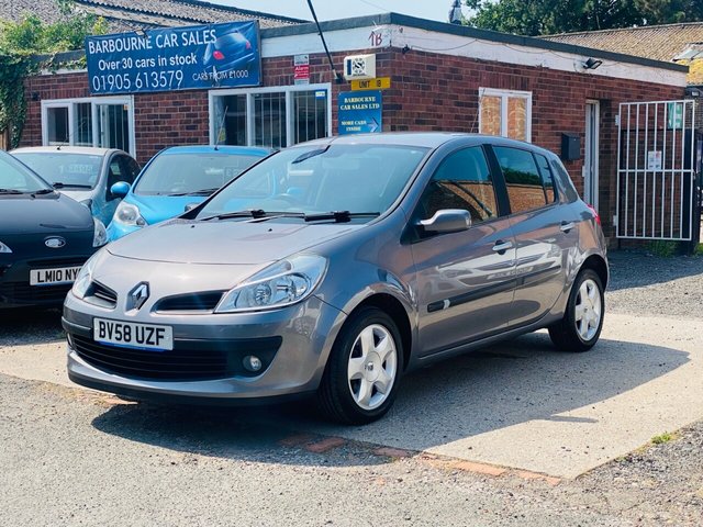 2008 58 Renault Clio 1.1L DYNAMIQUE S TCE 5d 100 BHP