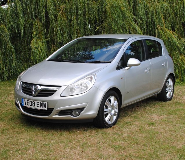 2008 08 Vauxhall Corsa 1.2 DESIGN 16V 5d 80 BHP