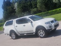 USED 2012 12 MITSUBISHI L200 2.5 DI-D 4X4 BARBARIAN LB DCB 175 BHP CANOPY + SAT NAV + CAMERA ** NO VAT