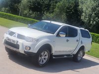 USED 2012 12 MITSUBISHI L200 2.5 DI-D 4X4 BARBARIAN LB DCB 175 BHP CANOPY + SAT NAV + CAMERA ** NO VAT