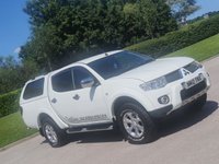 USED 2012 12 MITSUBISHI L200 2.5 DI-D 4X4 BARBARIAN LB DCB 175 BHP CANOPY + SAT NAV + CAMERA ** NO VAT