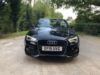 USED 2015 15 AUDI A3 1.4 TFSI S LINE 2d 148 BHP ZERO DEPOSIT FINANCE AVAILABLE