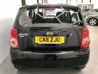 USED 2011 11 KIA PICANTO 1.1 DOMINO 5d 64 BHP New MOT, &pound;30 Tax