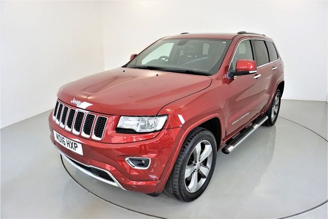 2016 16 Jeep Grand Cherokee 3.0 V6 CRD OVERLAND 5d AUTO-2 OWNER CAR-PANORAMIC SUNROOF-HEATED AND COOLED FRONT SEATS-HEATED STEERING WHEEL-BLUETOOTH-CRUISE CONTROL-SATNAV-PARKING SENSORS-REVERSE CAMERA-DAB RADIO-CLIMATE CONTROL