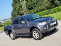 USED 2010 10 MITSUBISHI L200 2.5 DI-D 4X4 BARBARIAN LB DCB 175 BHP SATNAV+LEATHER+ROLL-N-LOCK , NO VAT