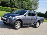 USED 2010 10 MITSUBISHI L200 2.5 DI-D 4X4 BARBARIAN LB DCB 175 BHP SATNAV+LEATHER+ROLL-N-LOCK , NO VAT