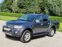USED 2010 10 MITSUBISHI L200 2.5 DI-D 4X4 BARBARIAN LB DCB 175 BHP SATNAV+LEATHER+ROLL-N-LOCK , NO VAT