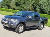 USED 2010 10 MITSUBISHI L200 2.5 DI-D 4X4 BARBARIAN LB DCB 175 BHP SATNAV+LEATHER+ROLL-N-LOCK , NO VAT