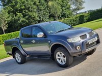 USED 2010 10 MITSUBISHI L200 2.5 DI-D 4X4 BARBARIAN LB DCB 175 BHP SATNAV+LEATHER+ROLL-N-LOCK , NO VAT