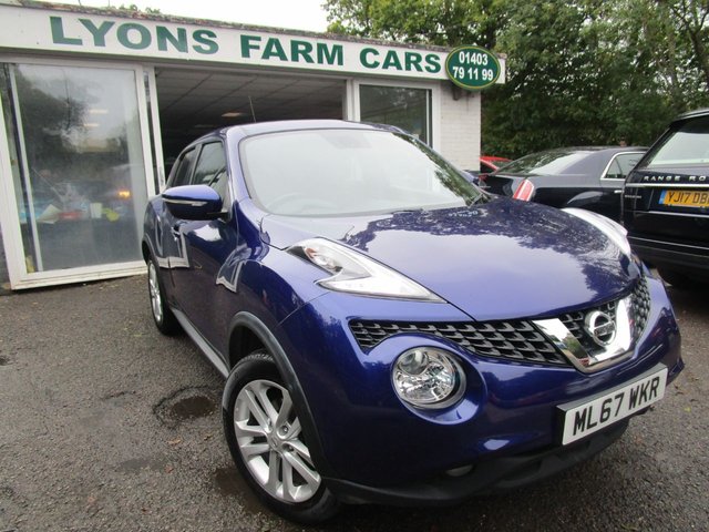 2017 67 Nissan Juke 1.5 N-CONNECTA DCI 5d 110 BHP
