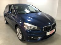 USED 2016 66 BMW 2 SERIES 1.5 216D LUXURY ACTIVE TOURER 5d 114 BHP * REVERSE ASSIST CAMERA *  BLACK DAKOTA LEATHER TRIM * HEATED FRONT SEATS * SUN PROTECTION GLASS  *