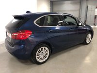 USED 2016 66 BMW 2 SERIES 1.5 216D LUXURY ACTIVE TOURER 5d 114 BHP * REVERSE ASSIST CAMERA *  BLACK DAKOTA LEATHER TRIM * HEATED FRONT SEATS * SUN PROTECTION GLASS  *