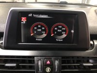 USED 2016 66 BMW 2 SERIES 1.5 216D LUXURY ACTIVE TOURER 5d 114 BHP * REVERSE ASSIST CAMERA *  BLACK DAKOTA LEATHER TRIM * HEATED FRONT SEATS * SUN PROTECTION GLASS  *
