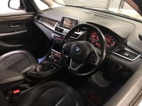 USED 2016 66 BMW 2 SERIES 1.5 216D LUXURY ACTIVE TOURER 5d 114 BHP * REVERSE ASSIST CAMERA *  BLACK DAKOTA LEATHER TRIM * HEATED FRONT SEATS * SUN PROTECTION GLASS  *