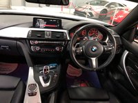 USED 2016 16 BMW 4 SERIES 3.0 430D XDRIVE M SPORT 2d 255 BHP * NAVIGATION * 1 OWNER * PRIVACY * FRONT & REAR PARKING SENSORS * HEATED FRONT LEATHER SEATS *