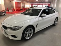 USED 2016 16 BMW 4 SERIES 3.0 430D XDRIVE M SPORT 2d 255 BHP * NAVIGATION * 1 OWNER * PRIVACY * FRONT & REAR PARKING SENSORS * HEATED FRONT LEATHER SEATS *