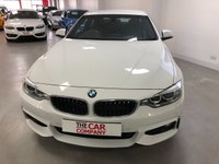 USED 2016 16 BMW 4 SERIES 3.0 430D XDRIVE M SPORT 2d 255 BHP * NAVIGATION * 1 OWNER * PRIVACY * FRONT & REAR PARKING SENSORS * HEATED FRONT LEATHER SEATS *