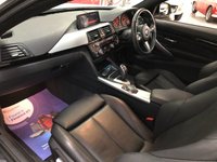 USED 2016 16 BMW 4 SERIES 3.0 430D XDRIVE M SPORT 2d 255 BHP * NAVIGATION * 1 OWNER * PRIVACY * FRONT & REAR PARKING SENSORS * HEATED FRONT LEATHER SEATS *