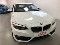 USED 2017 67 BMW 2 SERIES 2.0 218D SPORT 2d 148 BHP * NAVIGATION  SYSTEM *  MOT NOV * 2 KEYS * PARKING SENSORS * BLUETOOTH * AIR CONDITONING * DAB RADIO *