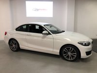 USED 2017 67 BMW 2 SERIES 2.0 218D SPORT 2d 148 BHP * NAVIGATION  SYSTEM *  MOT NOV * 2 KEYS * PARKING SENSORS * BLUETOOTH * AIR CONDITONING * DAB RADIO *