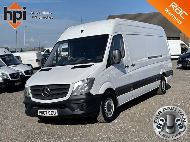 2017 67 Mercedes-Benz Sprinter 2.1 314 CDI 140 BHP EURO 6 LWB FACELIFT