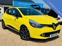 USED 2013 13 RENAULT CLIO 1.1 DYNAMIQUE MEDIANAV 5d 75 BHP Stunning, Bright Yellow with a Full Renault History