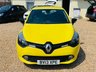 USED 2013 13 RENAULT CLIO 1.1 DYNAMIQUE MEDIANAV 5d 75 BHP Stunning, Bright Yellow with a Full Renault History