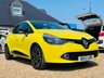 USED 2013 13 RENAULT CLIO 1.1 DYNAMIQUE MEDIANAV 5d 75 BHP Stunning, Bright Yellow with a Full Renault History