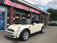 USED 2008 08 MINI CONVERTIBLE 1.6 COOPER 2d 114 BHP 1/2 LEATHER~PARK SENSORS~AIR CON...