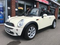 USED 2008 08 MINI CONVERTIBLE 1.6 COOPER 2d 114 BHP 1/2 LEATHER~PARK SENSORS~AIR CON...