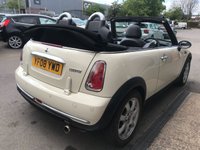 USED 2008 08 MINI CONVERTIBLE 1.6 COOPER 2d 114 BHP 1/2 LEATHER~PARK SENSORS~AIR CON...