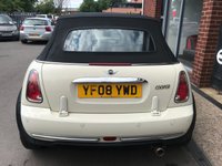 USED 2008 08 MINI CONVERTIBLE 1.6 COOPER 2d 114 BHP 1/2 LEATHER~PARK SENSORS~AIR CON...
