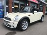 USED 2008 08 MINI CONVERTIBLE 1.6 COOPER 2d 114 BHP 1/2 LEATHER~PARK SENSORS~AIR CON...