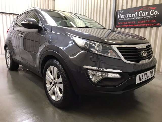 2013 13 Kia Sportage 2.0 CRDI KX-3 SAT NAV 5d 134 BHP