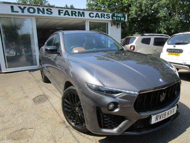 2019 19 Maserati Levante 3.0 V6 GRANSPORT NERISSIMO 5d 350 BHP AUTOMATIC ALL WHEEL DRIVE *OVER &pound;5,000+ EXTRAS*