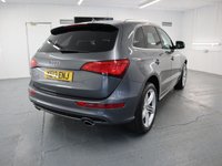 USED 2013 13 AUDI Q5 2.0 TFSI QUATTRO S LINE PLUS 5d 222 BHP WTH THE FACTORY EXTRAS  IN GREY THIS AUDI Q5 NEEDS TO BE SEEN.ITS STUNNING