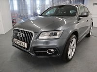 USED 2013 13 AUDI Q5 2.0 TFSI QUATTRO S LINE PLUS 5d 222 BHP WTH THE FACTORY EXTRAS  IN GREY THIS AUDI Q5 NEEDS TO BE SEEN.ITS STUNNING