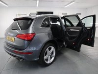 USED 2013 13 AUDI Q5 2.0 TFSI QUATTRO S LINE PLUS 5d 222 BHP WTH THE FACTORY EXTRAS  IN GREY THIS AUDI Q5 NEEDS TO BE SEEN.ITS STUNNING