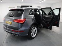 USED 2013 13 AUDI Q5 2.0 TFSI QUATTRO S LINE PLUS 5d 222 BHP WTH THE FACTORY EXTRAS  IN GREY THIS AUDI Q5 NEEDS TO BE SEEN.ITS STUNNING