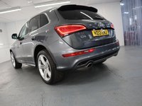 USED 2013 13 AUDI Q5 2.0 TFSI QUATTRO S LINE PLUS 5d 222 BHP WTH THE FACTORY EXTRAS  IN GREY THIS AUDI Q5 NEEDS TO BE SEEN.ITS STUNNING