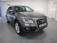 USED 2013 13 AUDI Q5 2.0 TFSI QUATTRO S LINE PLUS 5d 222 BHP WTH THE FACTORY EXTRAS  IN GREY THIS AUDI Q5 NEEDS TO BE SEEN.ITS STUNNING