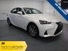 USED 2018 18 LEXUS IS 2.5 300H ADVANCE 4d 179 BHP IN THE WHITE MICA PAINT FINISH THIS LEXUS IS STUNNING.