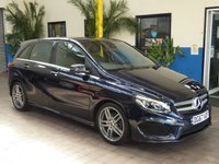 USED 2017 67 MERCEDES-BENZ B-CLASS 2.1 B 200 D AMG LINE PREMIUM 5d 134 BHP SAT NAV PART LEATHER INTERIOR